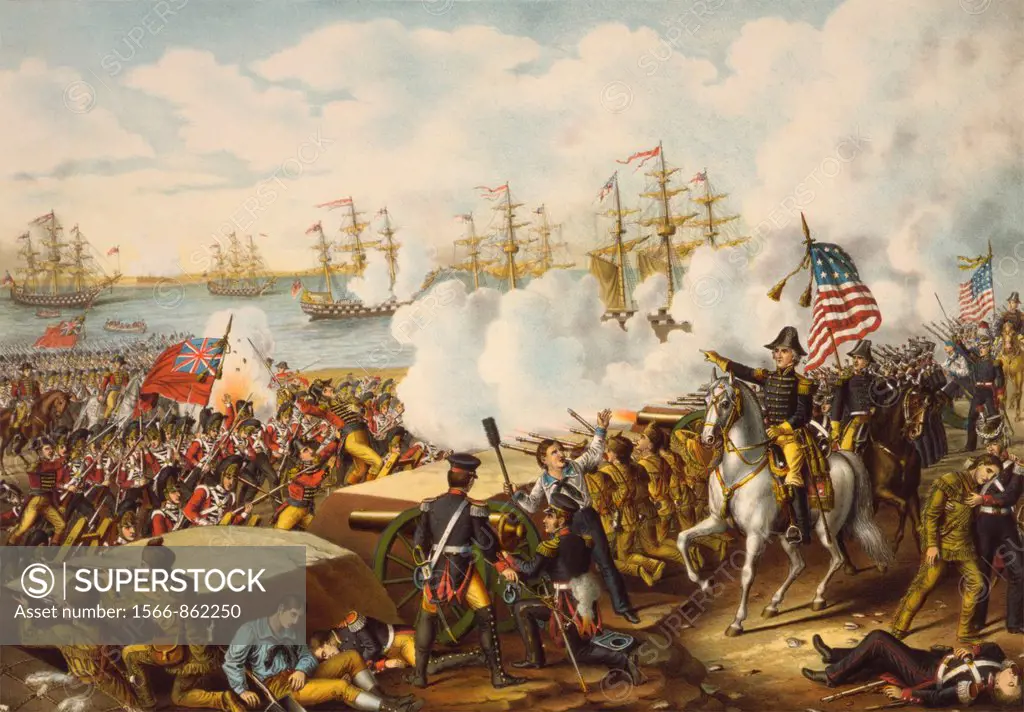 The Battle of New Orleans, January 8, 1815  Final battle of the War of 1812, resulting in victory for the American forces against the British  After a...