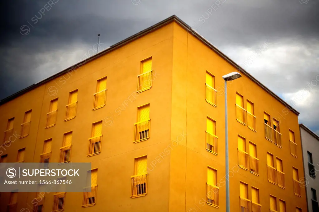 Building in ´Ensanche Sur´ Alcorcón, Madrid, Spain