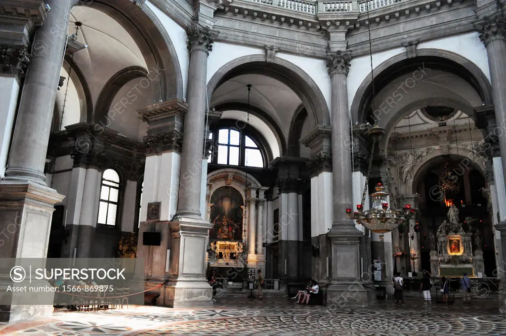 Venezia (Italy): the Basilica of Santa Maria della Salute