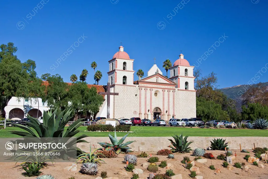 USA-California-Santa Barbara City-Santa Barbara Old Mission
