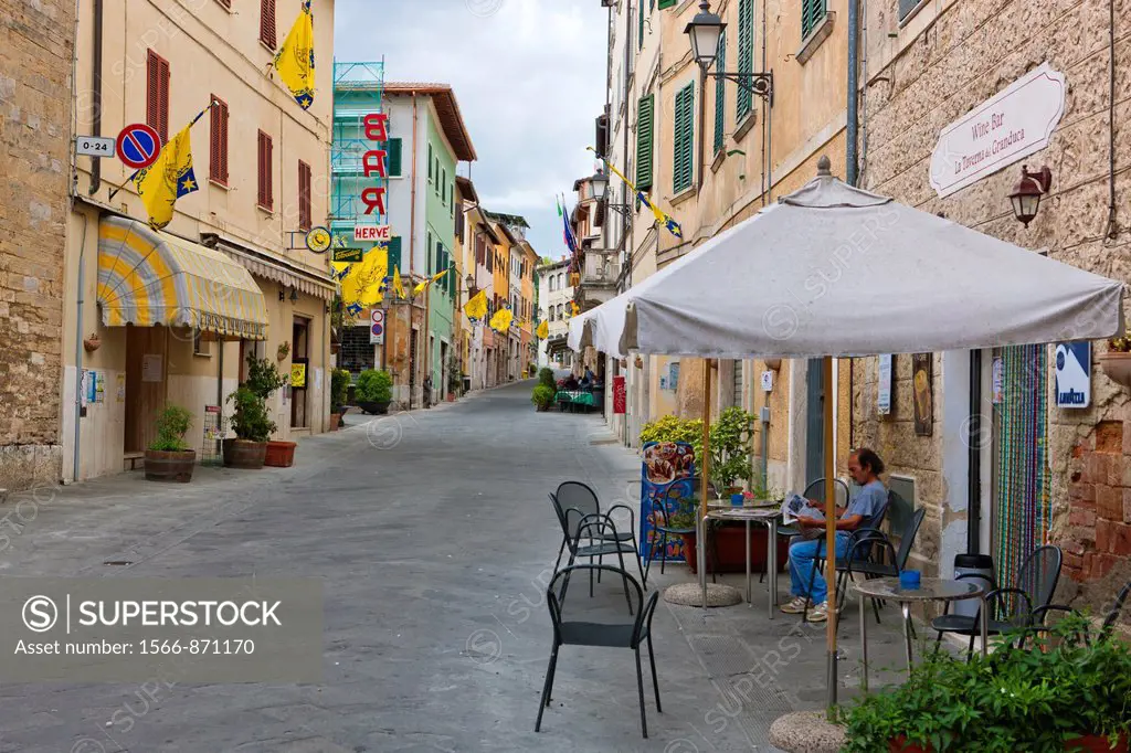 Asciano, Siena Province, Tuscany, Italy, Europe
