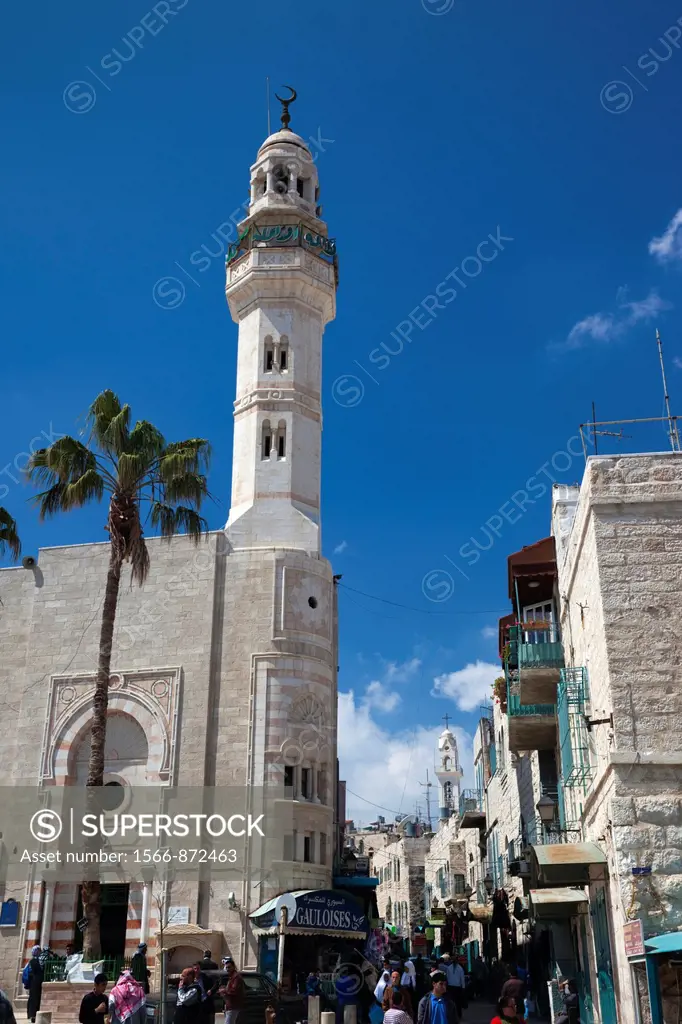 Israel, West Bank, Bethlehem, Mosque of Omar