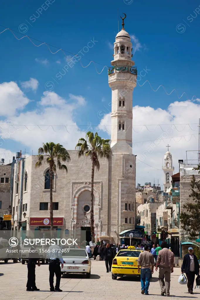 Israel, West Bank, Bethlehem, Mosque of Omar