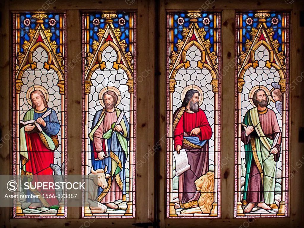 One of the windows of the Cathedral of Santa Maria de Urgel, La Seu D´Urgell