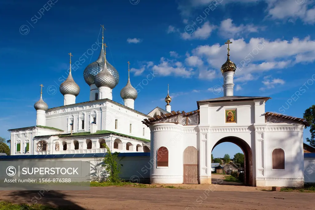 Russia, Yaroslavl Oblast, Golden Ring, Uglich, Voskresensky Monastery