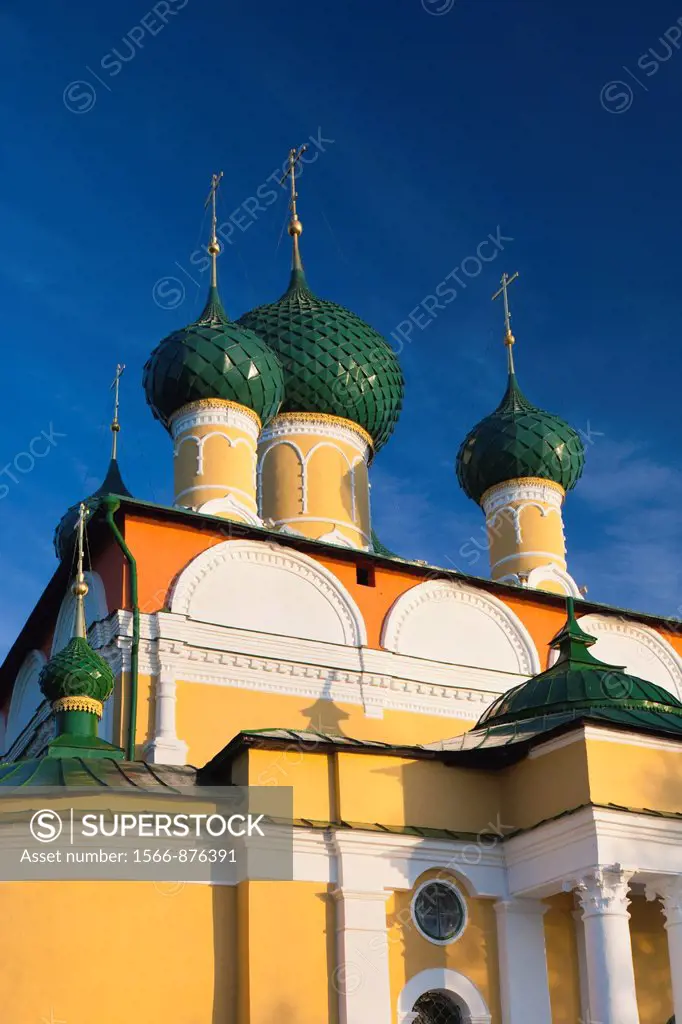 Russia, Yaroslavl Oblast, Golden Ring, Uglich, Uglich Kremlin, Transfiguration Cathedral