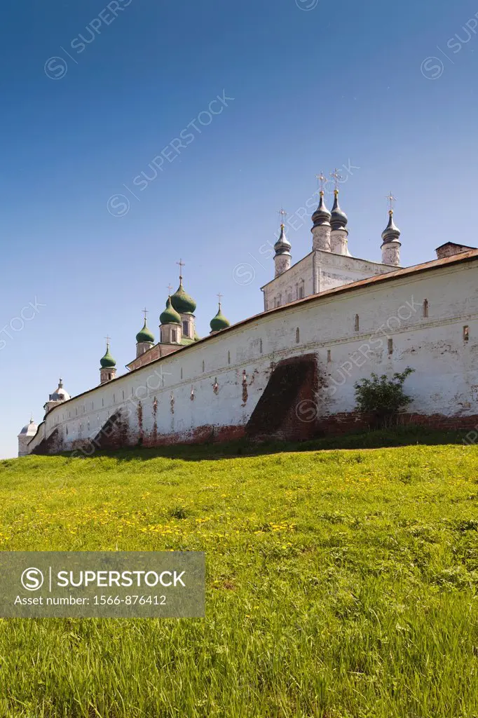 Russia, Yaroslavl Oblast, Golden Ring, Pereslavl-Zalessky, Goritzky Monastery, outer walls