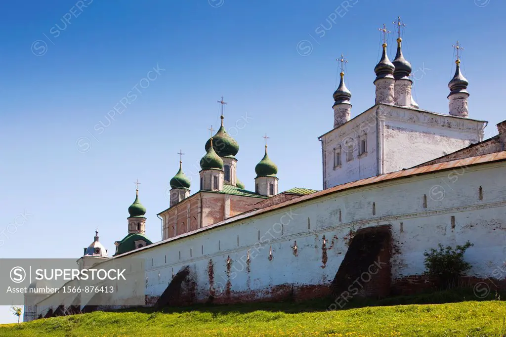 Russia, Yaroslavl Oblast, Golden Ring, Pereslavl-Zalessky, Goritzky Monastery, outer walls