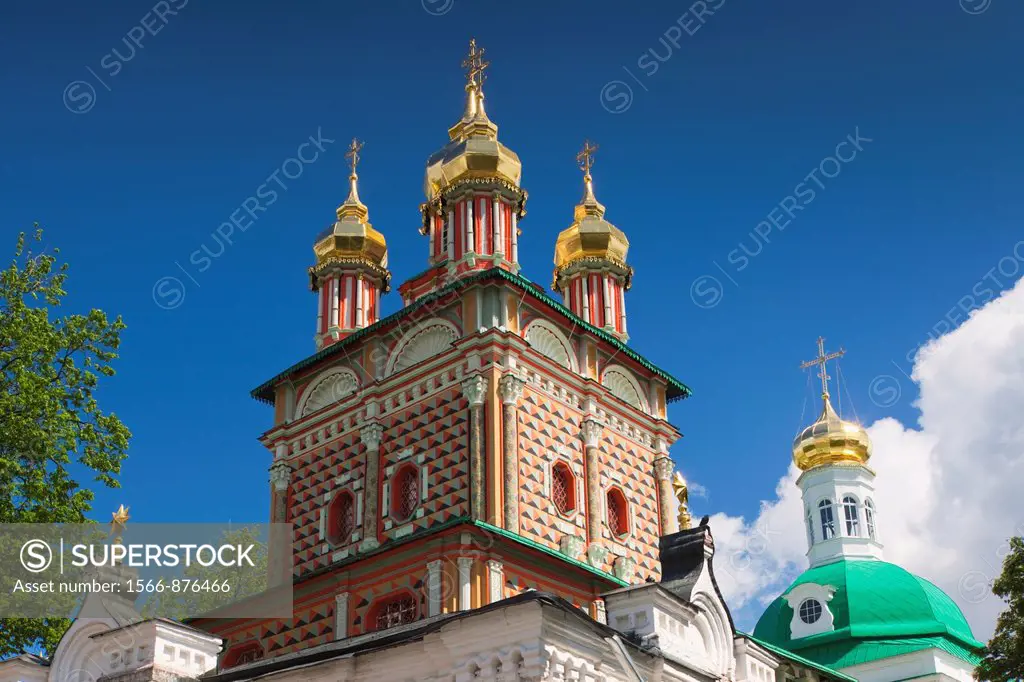 Russia, Moscow Oblast, Golden Ring, Sergiev Posad, Trinity Monastery of Saint Sergius, Chapel of the Prophet John
