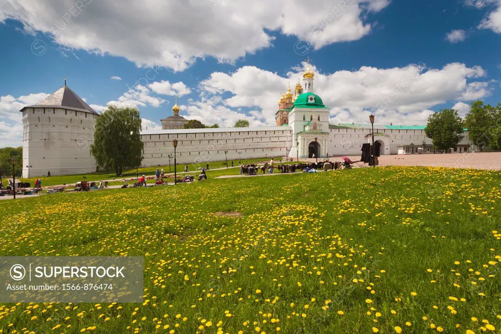 Russia, Moscow Oblast, Golden Ring, Sergiev Posad, Trinity Monastery of Saint Sergius