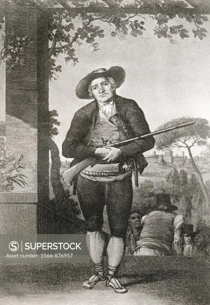 Jorge Ibor y Casamayor, 1755 - 1808, aka Tío Jorge  Well known figure who fought and defended Zaragoza in the siege of 1808 during the Spanish War of ...