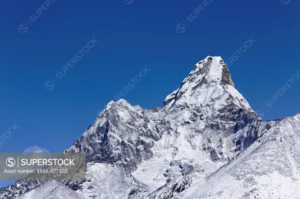 Ama Dablam mountain, Everest Region, Nepal