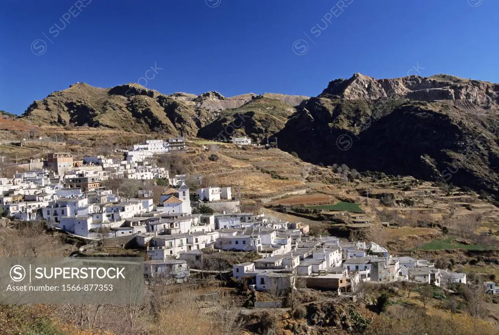 Busquitar, village in Alpujarras, Sierra Nevada, Andalusia, Spain, Europe
