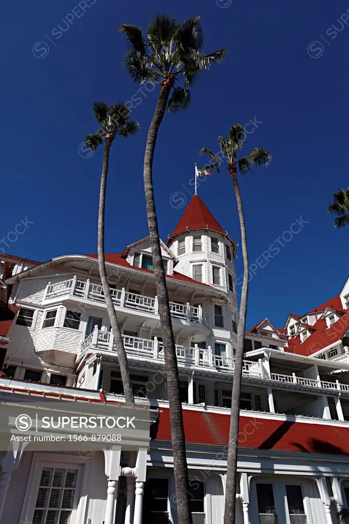 Hotel Coronado, Coronado city, San Diego County, California, USA