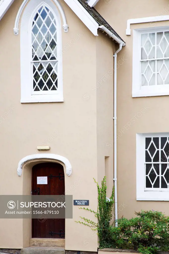 Pretty House on Wye Street Ross on Wye Herefordshire England