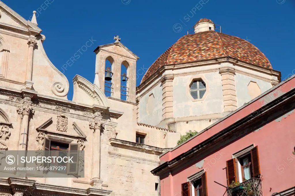 Church of San Michele, Cagliari, Sardinia, Italy