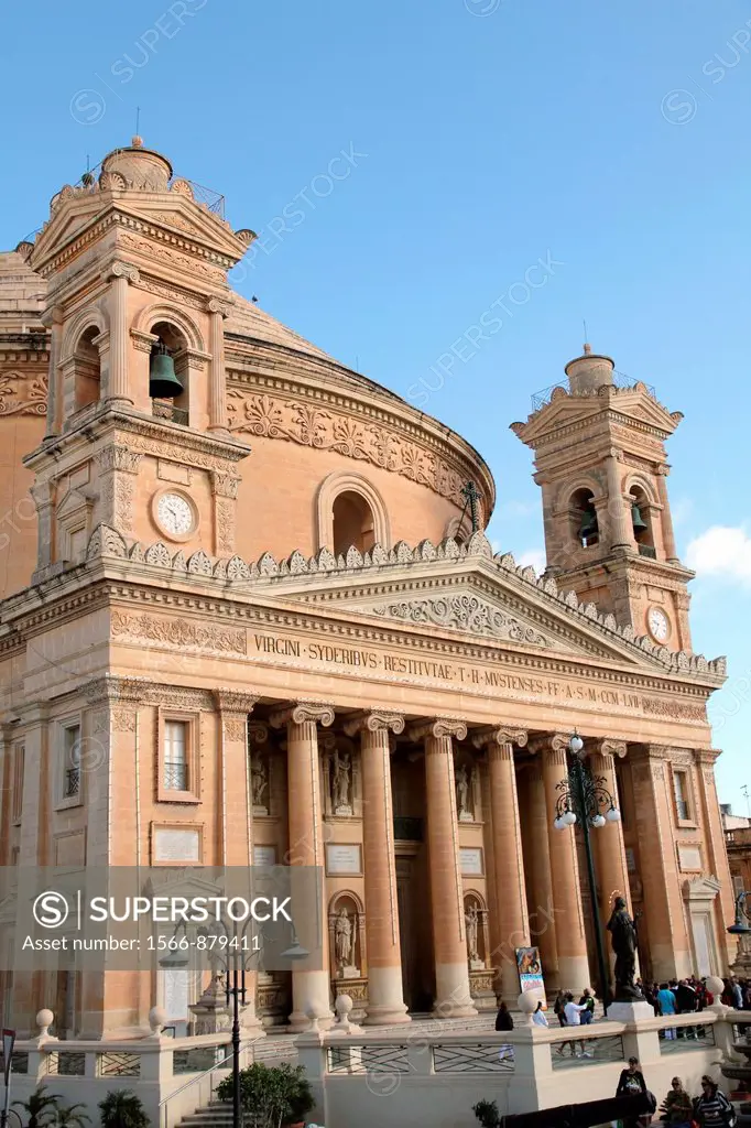 Rotunda Santa Marija Assunta church, Mosta, Malta, Europe