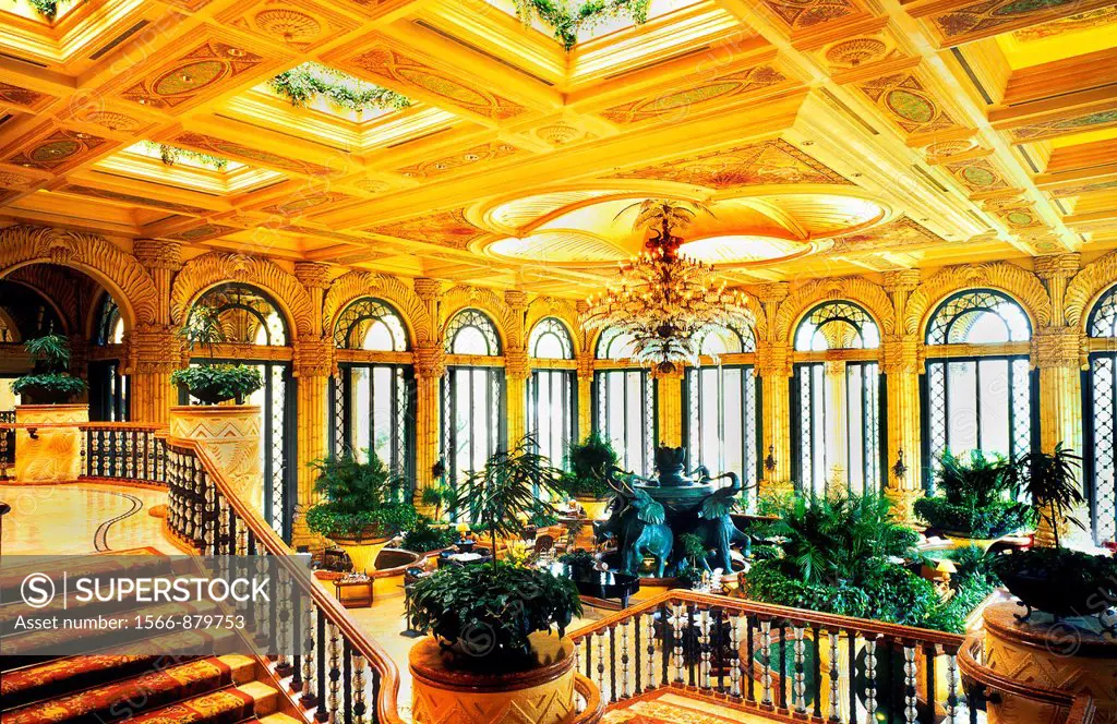 Interior of Palace Hotel, Sun City,South Africa