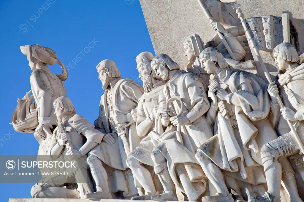 Padrío dos Descobrimentos, Monument to the Discoveries, celebrating Henri the Navigator and the Portuguese Age of Discovery and Exploration, Belem dis...