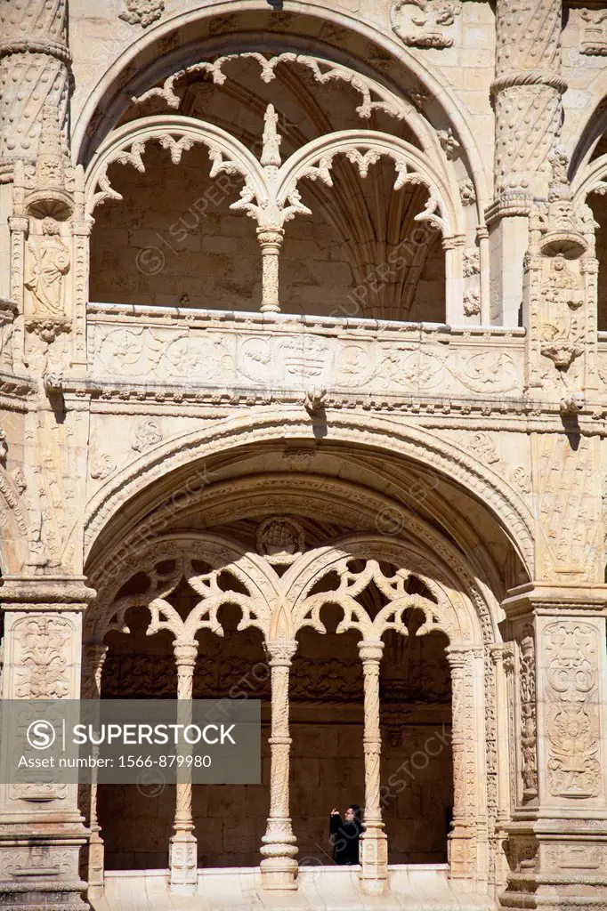 Mosteiro dos Jeronimos, Hieronymites Monastery, Late Gothic period, Belem, Lisbon