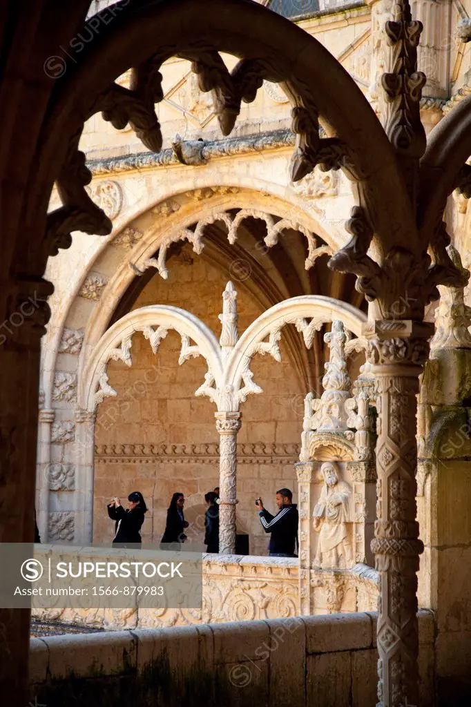 Mosteiro dos Jeronimos, Hieronymites Monastery, Late Gothic period, Belem, Lisbon