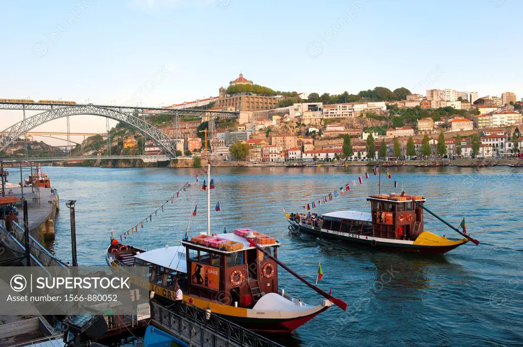 Rabelo boat, Porto, Portugal, Unesco World Heritage Site