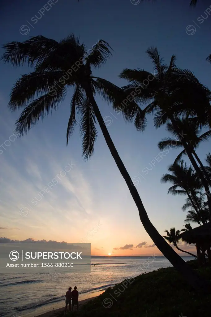 Sunset, Kaanapali, Maui, Hawaii