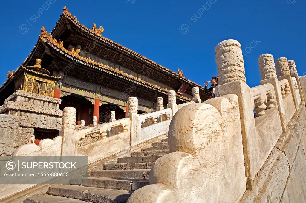 Qianqing Gate, in The Forbidden City,Beijing, China
