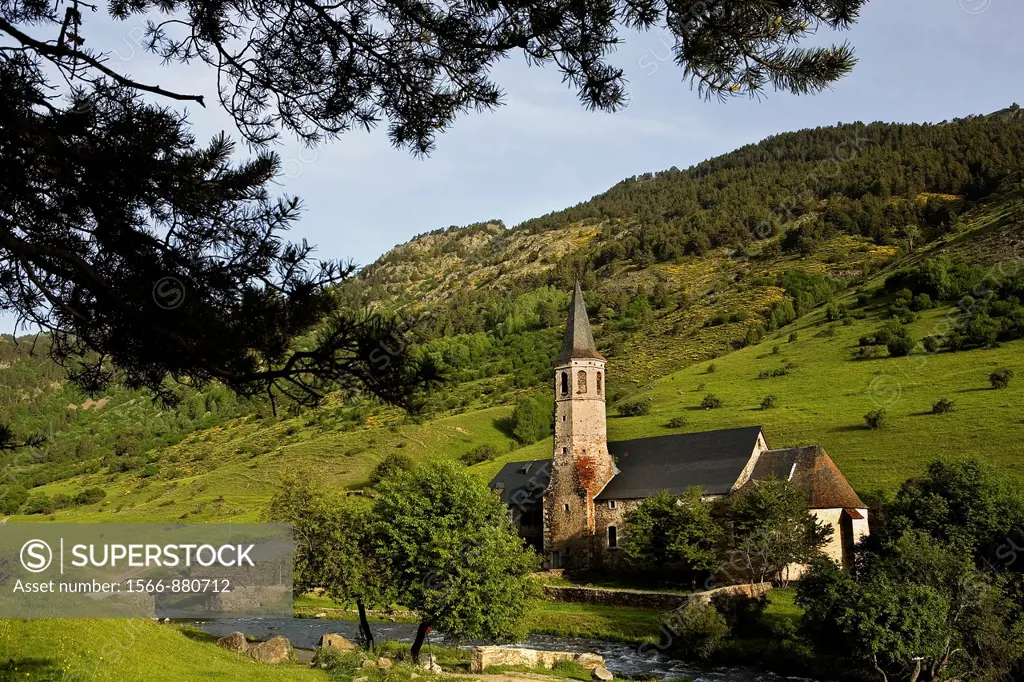 Montgarri Sanctuary,Aran Valley,Pyrenees, Lleida province, Catalonia, Spain