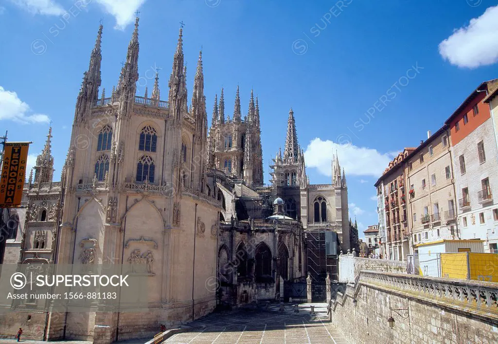 Cathedral. Burgos, Castilla Leon, Spain.