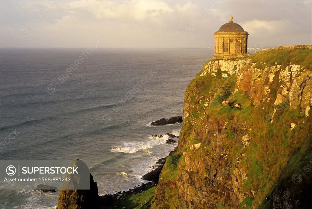 Mussenden Temple, County Londonderry, Northern Ireland, United Kingdom, Western Europe