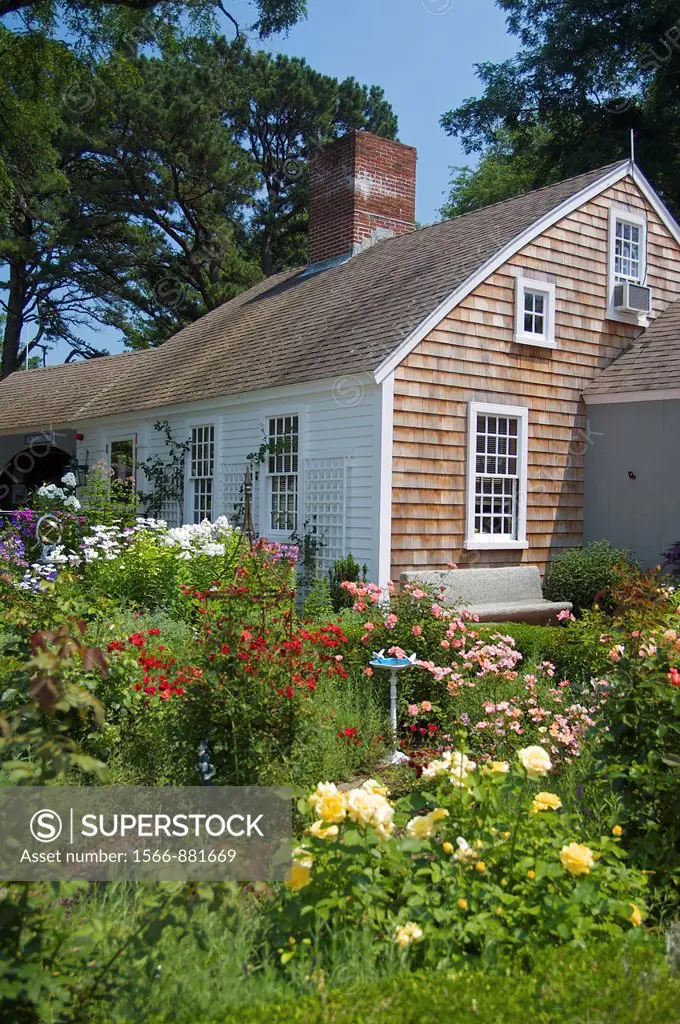 Admissions and Museum Store building at Heritage Museum and Gardens, Sandwich, Cape Cod, Massachusetts, United States
