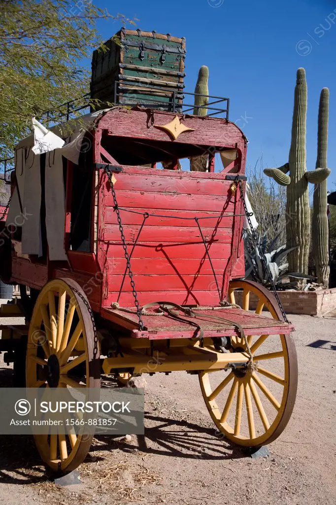 Stagecoach in Tucson