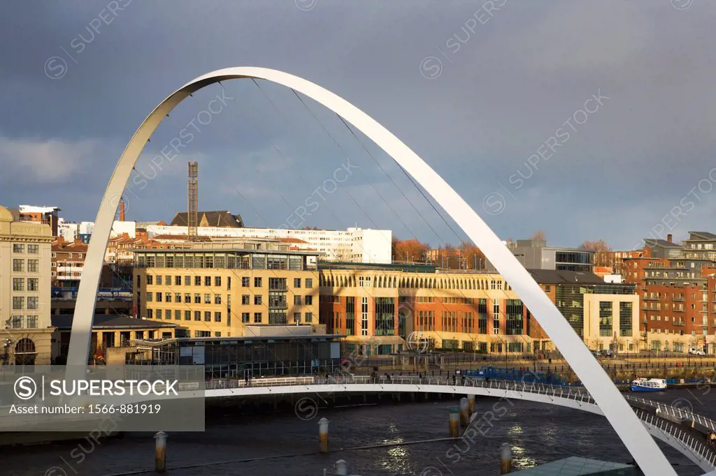 Millennium Bridge Gateshead England