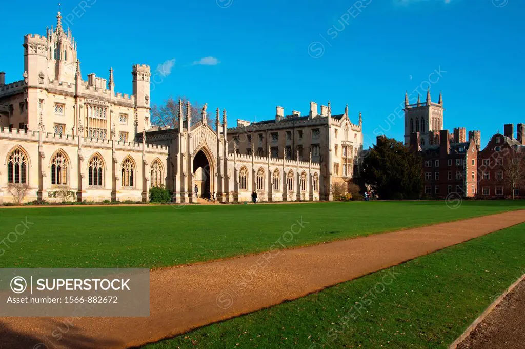 Saint Johns College Cambridge England