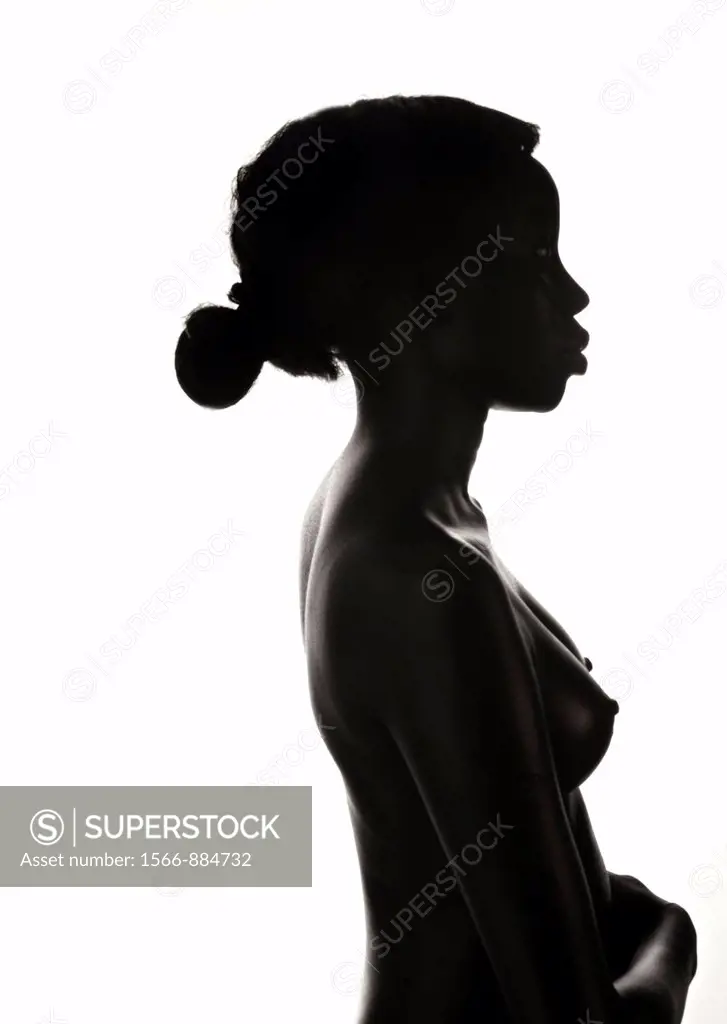 nude image of African woman