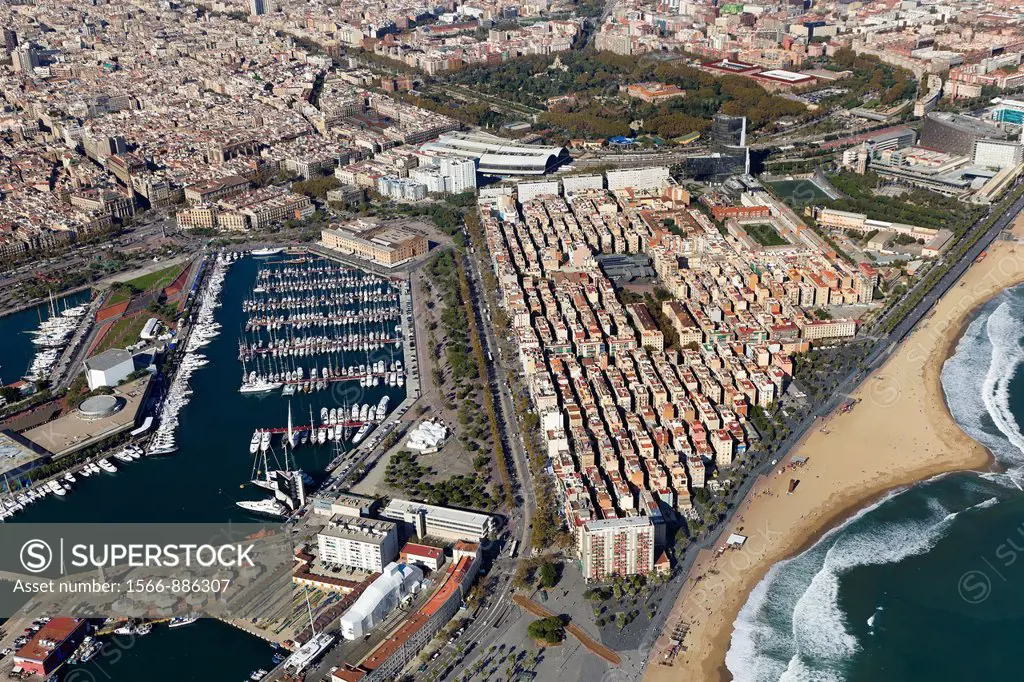 Port Vell  Barcelona, Spain