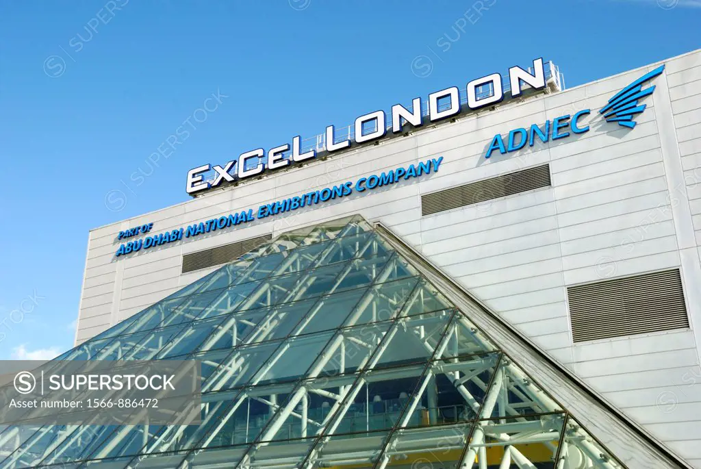ExCeL London conference and exhibition centre, Royal Victoria Dock, London, England  The centre will be used as venue for the 2012 Olympic and Paralym...