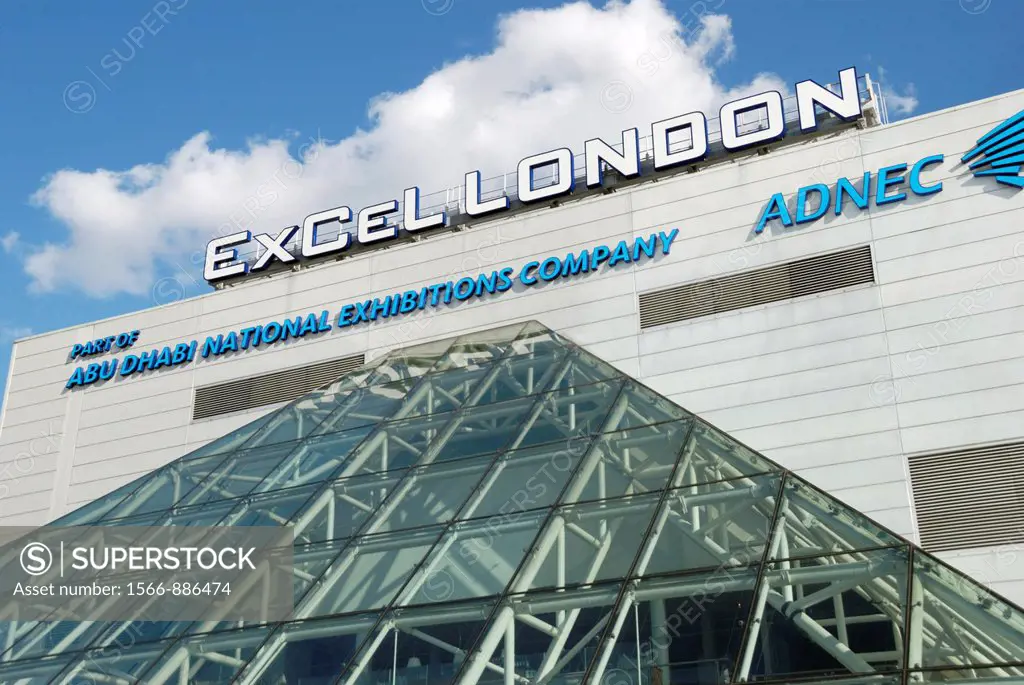 ExCeL London conference and exhibition centre, Royal Victoria Dock, London, England  The centre will be used as venue for the 2012 Olympic and Paralym...