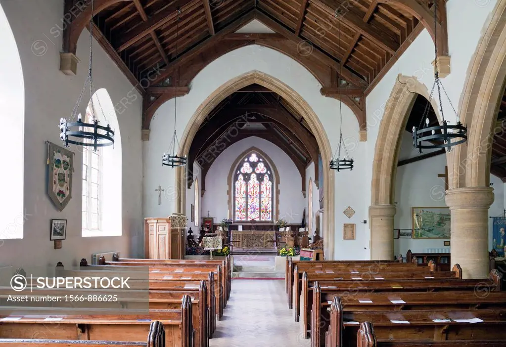 England Dorset Milton Abbas Interior of St  James´ Church
