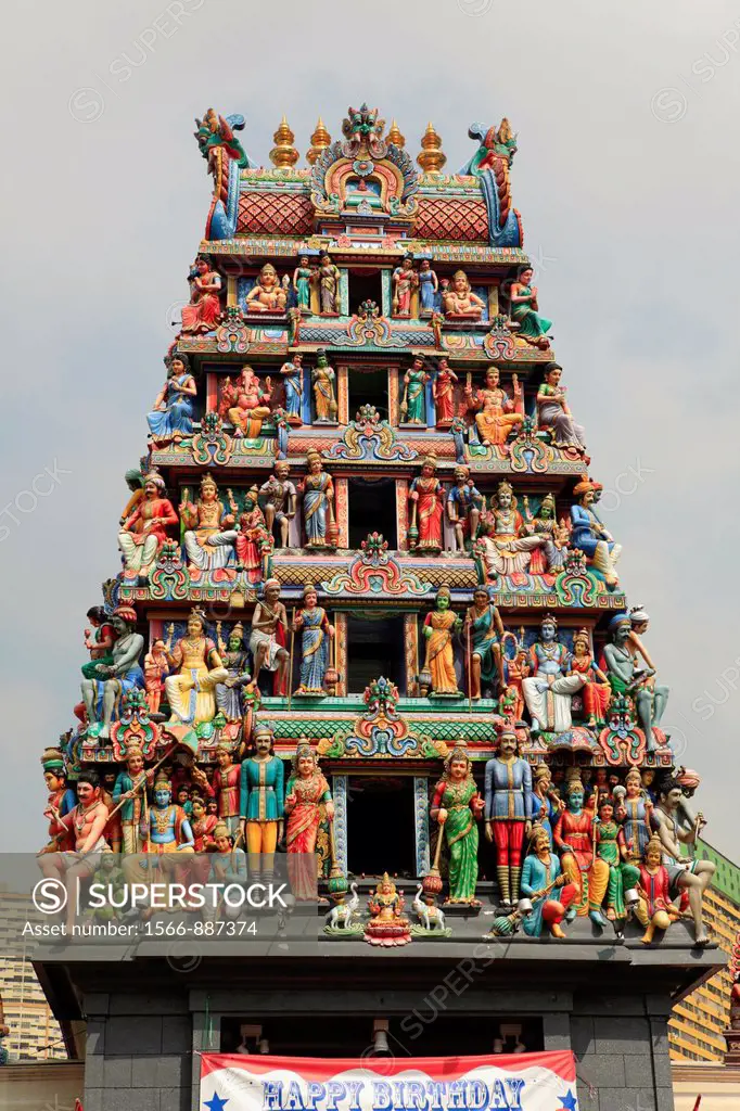 Gopuram of Sri Mariamman Temple, Singapore