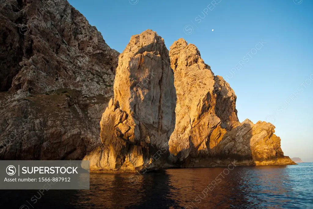 Tip of the Troneta, Tramuntana coast, Pollensa, Balearic Islands Mallorca Spain