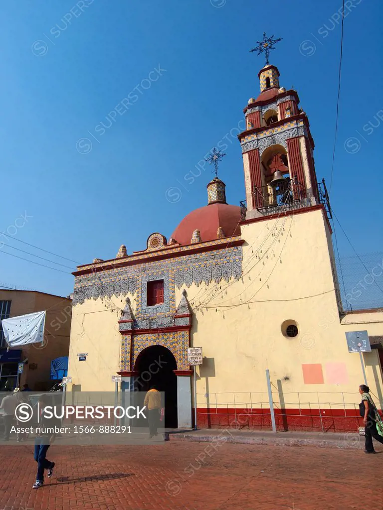 Rosario´s Chapel, Xochimilco, Mexico City, Mexico