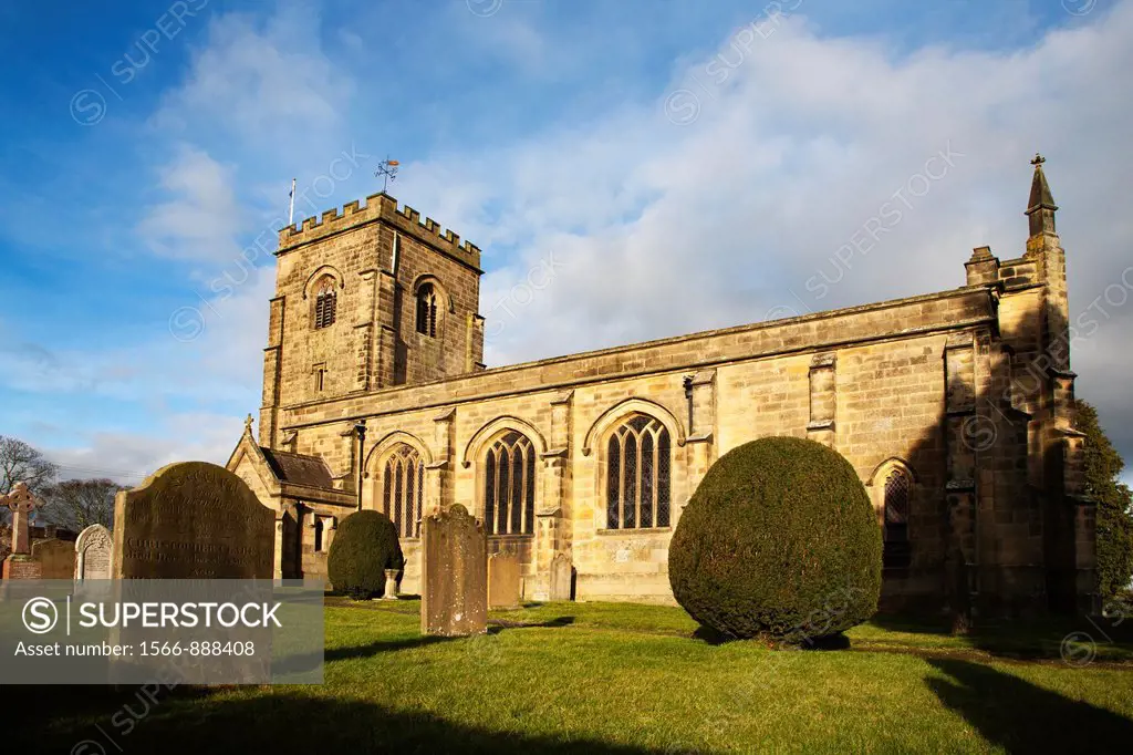 The Church of St John the Evangelist East Witton North Yorkshire England