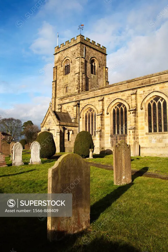 The Church of St John the Evangelist East Witton North Yorkshire England