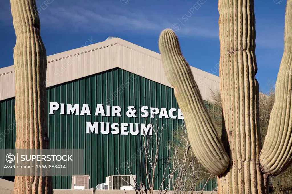 Tucson, Arizona - The Pima Air & Space Museum  The museum displays 300 military and civilian aircraft