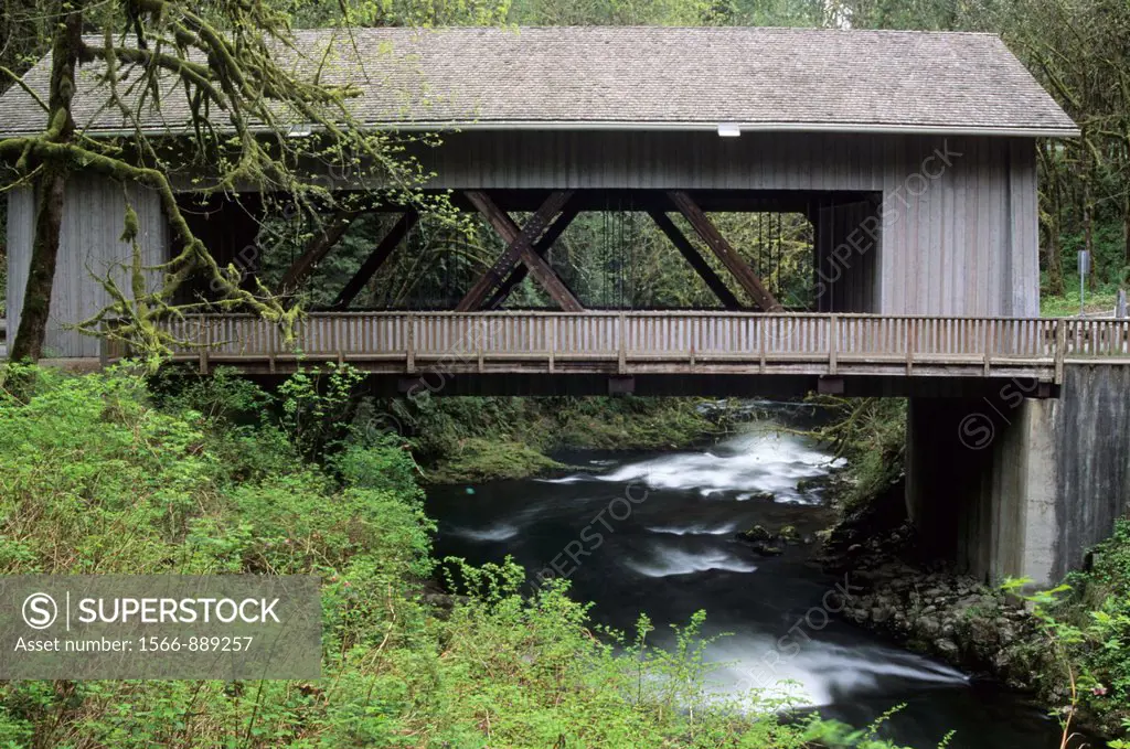 Cedar Creek Covered Bridge, Woodland, Washington