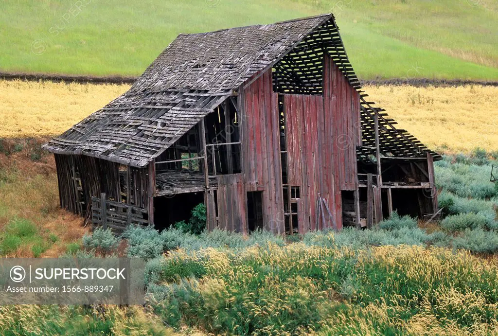 Barn near Turner, Columbia County, Washington