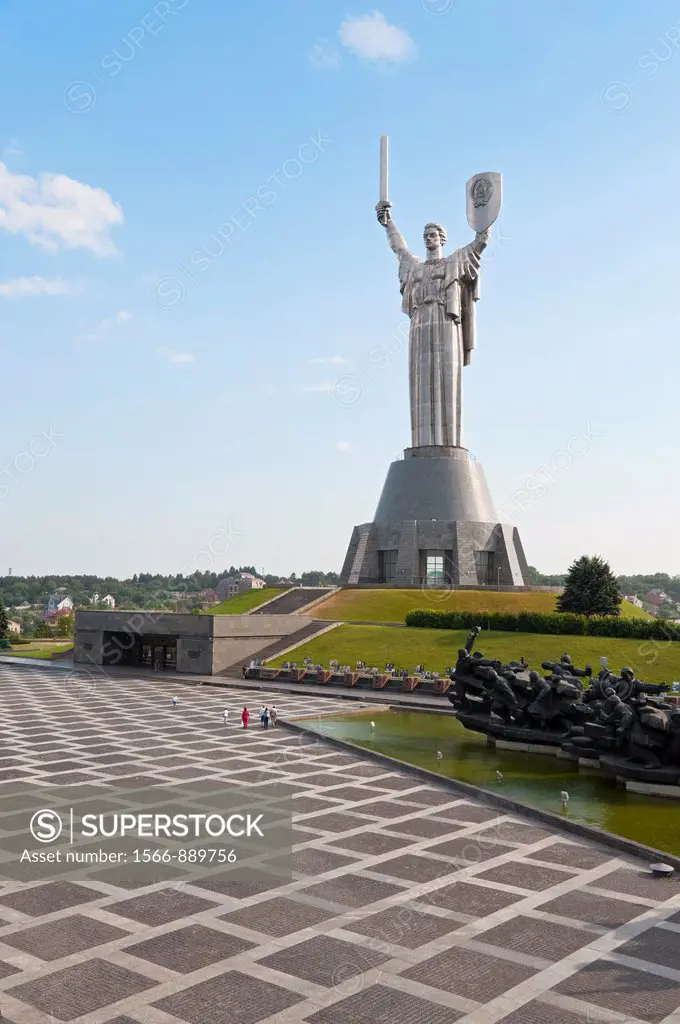 Motherland Statue - Rodina Mat and The National War Museum Kiev, Ukraine, Europe