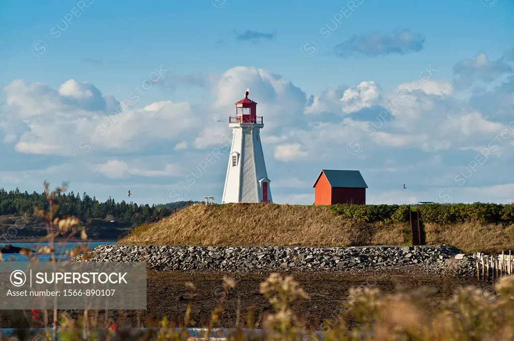 Mulholland Lighthouse, New Brunswick, Campobello, Canada